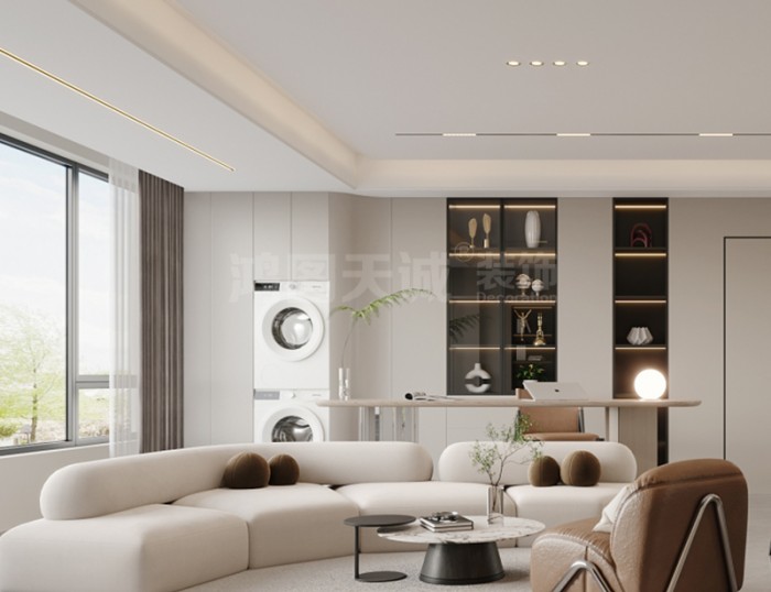 保利堂悅127平米現(xiàn)代簡約風(fēng)格